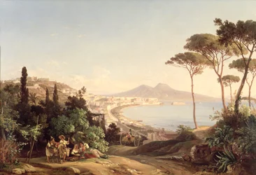 Ansicht von Neapel, 1837-38